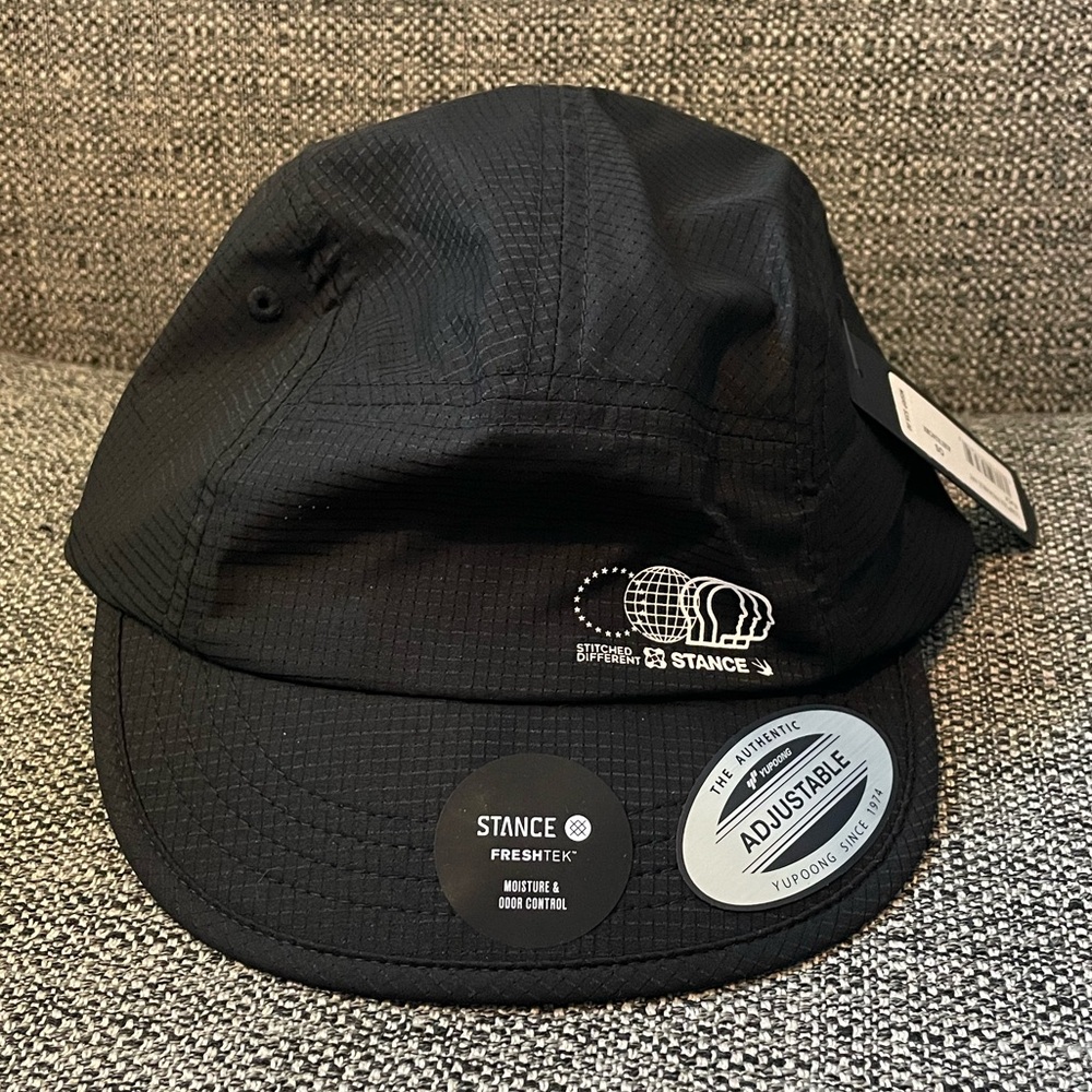 NWT Stance Black Adjustable Cap
